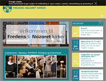Tablet Screenshot of fredensognazaret.dk